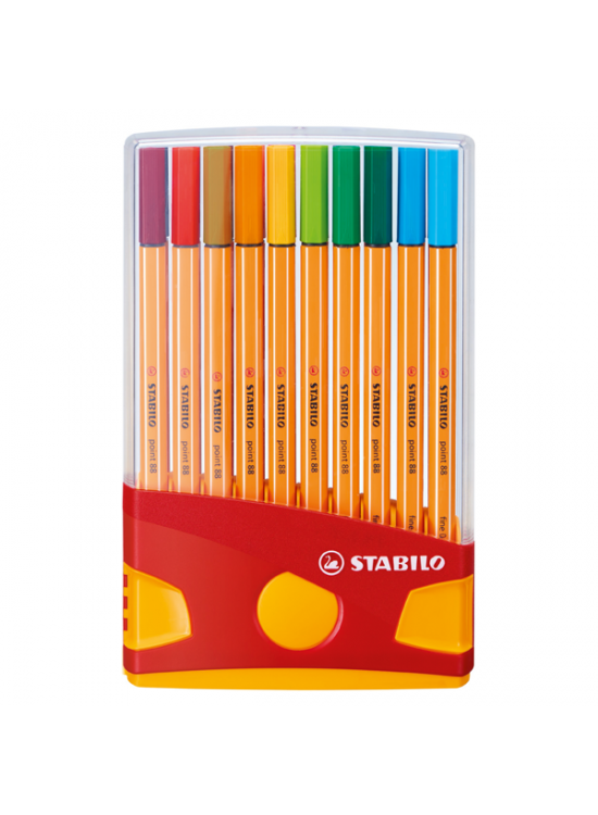 Stabilo Keçe Uçlu İnce Kalem 88 Point 0.4 MM Karışık Renk 20 Lİ Colorparade 8820-03