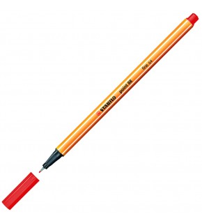 Stabilo Keçe Uçlu İnce Kalem 88 Point 0.4 MM Kızıl 88/48 (1 Adet)