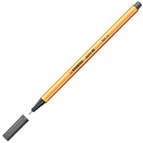 Stabilo Keçe Uçlu İnce Kalem 88 Point 0.4 MM Koyu Gri 88/96 (1 Adet)