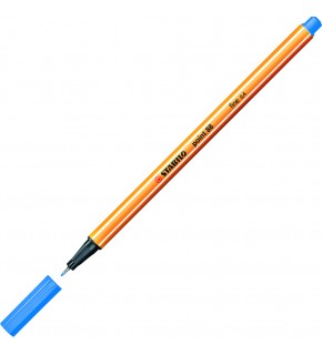 Stabilo Keçe Uçlu İnce Kalem 88 Point 0.4 MM Koyu Mavi 88/32 (1 Adet)
