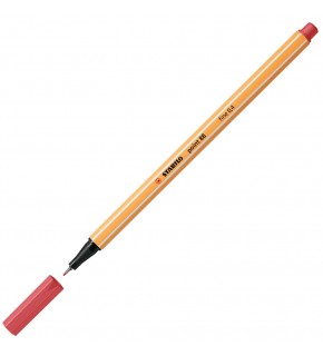 Stabilo Keçe Uçlu İnce Kalem 88 Point 0.4 MM Pas Kırmızısı 88/47 (1 Adet)