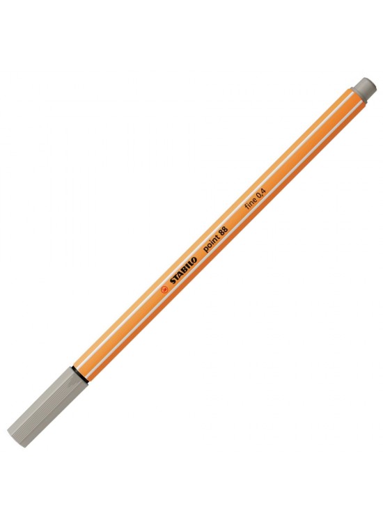 Stabilo Keçe Uçlu İnce Kalem 88 Point 0.4 MM Sıcak Gri 88/93 (1 Adet)