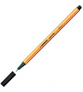 Stabilo Keçe Uçlu İnce Kalem 88 Point 0.4 MM Siyah 88/46 (1 Adet)