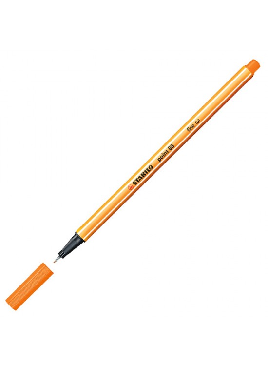 Stabilo Keçe Uçlu İnce Kalem 88 Point 0.4 MM Turuncu 88/54 (1 Adet)