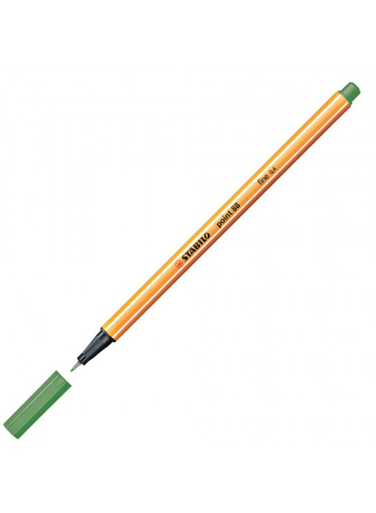 Stabilo Keçe Uçlu İnce Kalem 88 Point 0.4 MM Yeşil 88/36 (1 Adet)