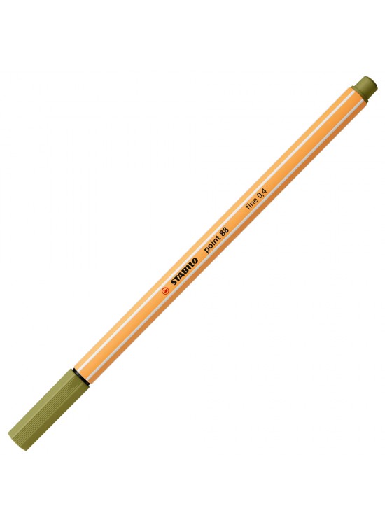 Stabilo Keçe Uçlu İnce Kalem 88 Point 0.4 MM Yosun Yeşili 88/35 (1 Adet)