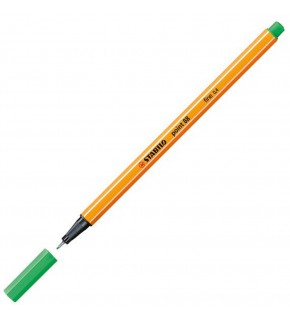 Stabilo Keçe Uçlu İnce Kalem 88 Point 0.4 MM Zümrüt Yeşili 88/16 (1 Adet)