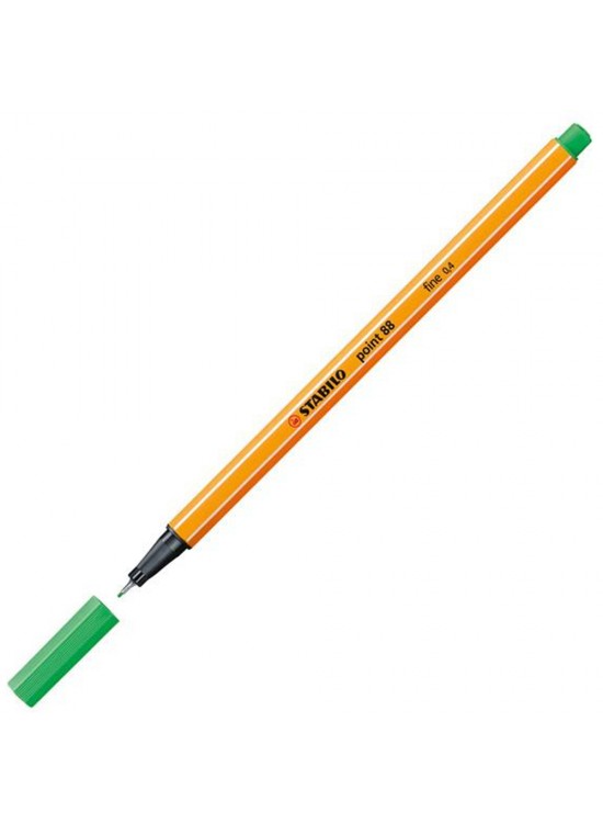 Stabilo Keçe Uçlu İnce Kalem 88 Point 0.4 MM Zümrüt Yeşili 88/16 (1 Adet) Stabilo Keçe Uçlu İnce Kalem 88 Point 0.4 MM Zümrüt Yeşili 88/16 (1 Adet)
