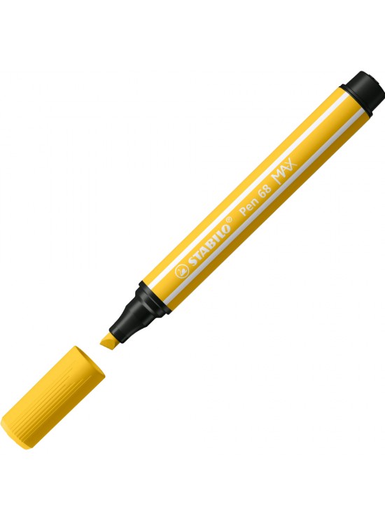 Stabilo Keçe Uçlu Kalem 68 Max Sarı 768/44 (1 Adet) Stabilo Keçe Uçlu Kalem 68 Max Sarı 768/44 (1 Adet)