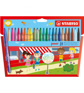 Stabilo Keçeli Boya Kalemi Power 24 Renk 280/24-01