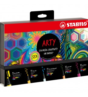 Stabilo Kreatif Keçe Uçlu Set Arty 55 Li 77/6-3-20