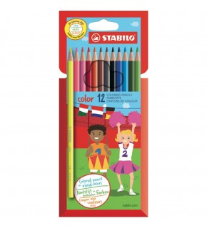 Stabilo Kuru Boya Color 12 Li Hartung