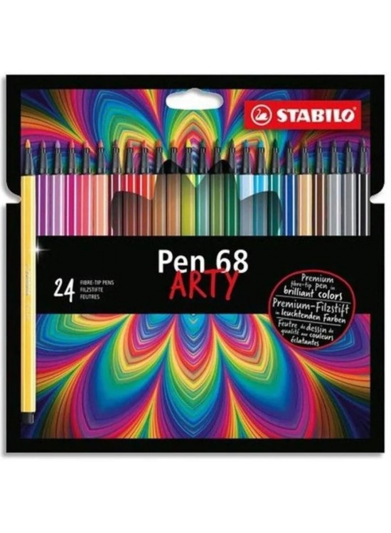 Stabilo Pen 68 Arty 24 Lü Yeni 6824-1-20