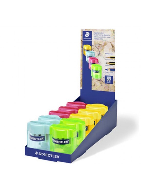 Staedtler Kalemtıraş Yuvarlak Jumbo Çift Yuvalı 513 001