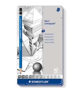Staedtler Kurşun Kalem Mars Lumograph 12 Li Metal Kutuda 100 G12