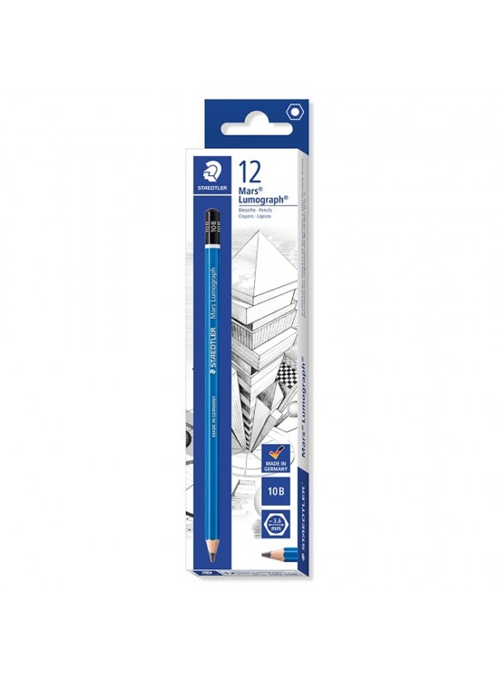 Staedtler Mars Lumograph Kurşun Kalem 100-10B (1 Adet)