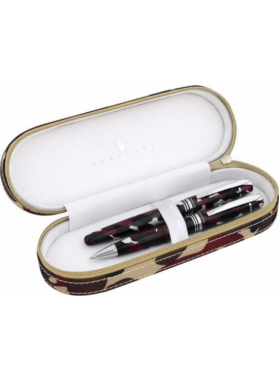 Steel Pen Takım Kalem Dolma+Tükenmez Kamuflaj Serisi 0029DT