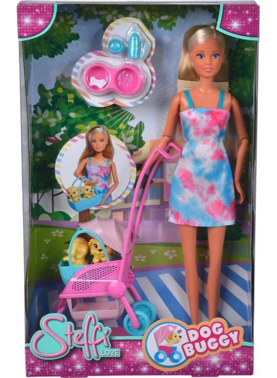 Steffi Love Sl Dog Buggy Köpek Arabalı Oyun Seti Steffi Love Sl Dog Buggy Köpek Arabalı Oyun Seti