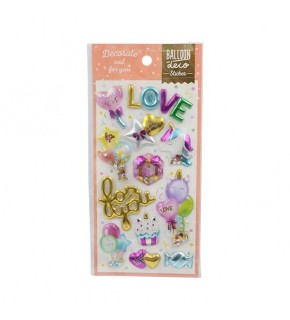 Sticker Balloon Deco MR2204