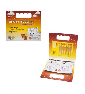 Stıcker Boyama Seti +3