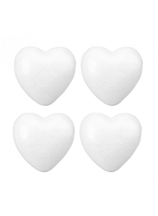 Strafor Kalp 8Cm 4 Lü Esm-45