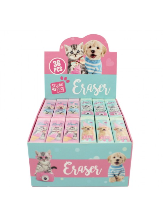 Studıo Pets Silgi Pt-9627 Renkli 36/432 (1 Adet)