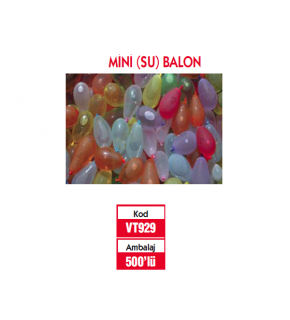 Su Balonu Pt20 Karışık 8Cm 500 Lü #086