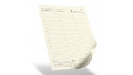 SUBAYEVLERİ LACİVERT SPİRALLİ TARİHLİ HAFTALIK AJANDA (20x28 CM)