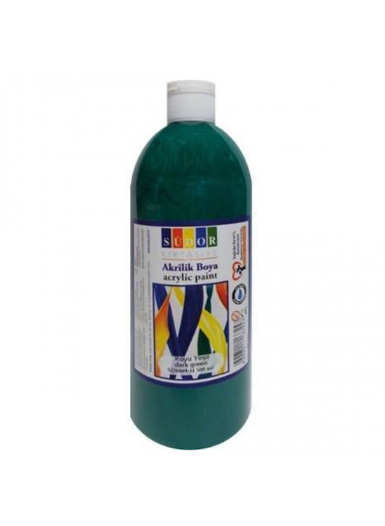 Südor Akrilik Boya 500 ML Koyu Yeşil SD1009-11