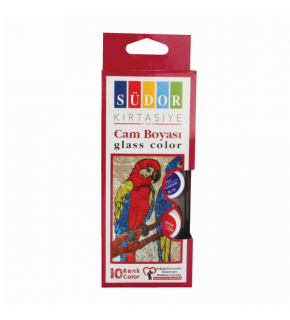 Südor Cam Boyası Su Bazlı 15 ML 10 Renk SD322S