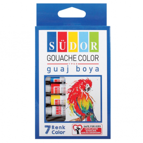 Südor Guaj Boya Tüp 9 ML 7 Renk SD571