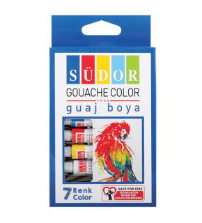 Südor Guaj Boya Tüp 9 ML 7 Renk SD571