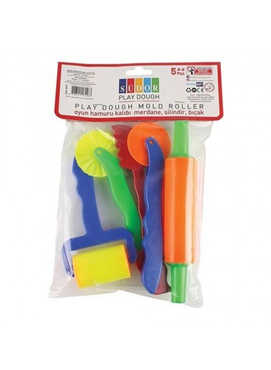 Südor Oyun Hamur Kalıp Oklava+Bıçak+Merdane+Silindir Südor Oyun Hamur Kalıp Oklava+Bıçak+Merdane+Silindir