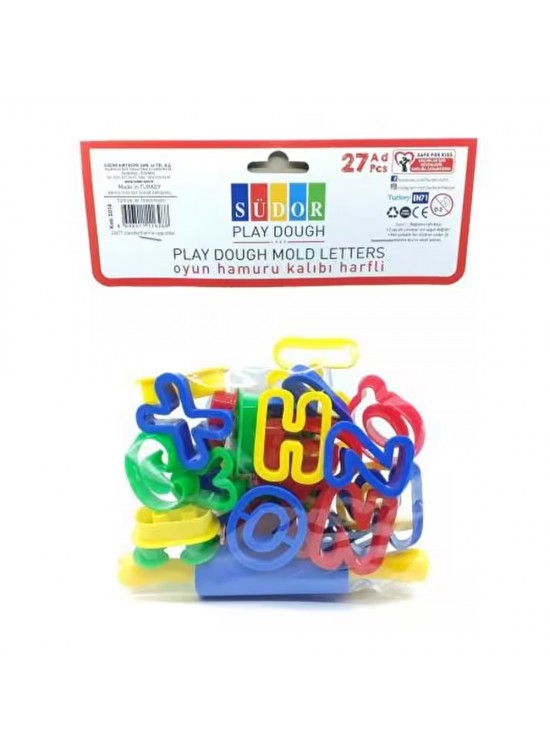 Südor Oyun Hamuru Kalıbı Harfli 26