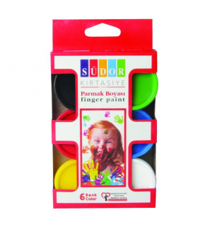 Südor Parmak Boyası Su Bazlı 30 ML 6 Renk SD822