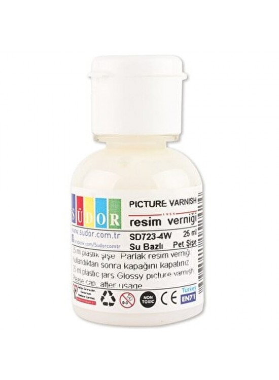 Südor Resim Verniği Su Bazlı 25 ML SD723-4W (1 Adet) Südor Resim Verniği Su Bazlı 25 ML SD723-4W (1 Adet)
