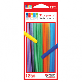 Südor Pastel Boya Toz 12 Renk BS97