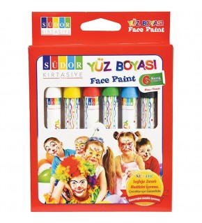 Südor Yüz Boyası 6 Renk YB01