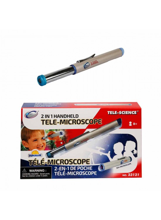 Sunman Oyuncak Bilim Kalem Tipi Tele-Mikroskop Set 2 In 1 Portatif 23121 Sunman Oyuncak Bilim Kalem Tipi Tele-Mikroskop Set 2 In 1 Portatif 23121