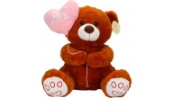 Sun-Jnh-Pff-Sk.Pelus Ayı Kalplı Balonlu 40Cm2R. Sun-Jnh-Pff-Sk.Pelus Ayı Kalplı Balonlu 40Cm2R.
