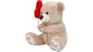 Sun-Jnh-Pff-Sk.Pelus Ayı Kalplı Balonlu 40Cm2R. Sun-Jnh-Pff-Sk.Pelus Ayı Kalplı Balonlu 40Cm2R.