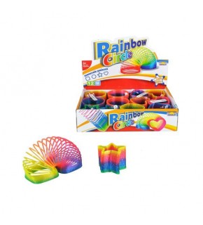 Sunman Oyuncak Rainbow Şeffaf Renkli Şekilli Stres Yayı (1 Adet)