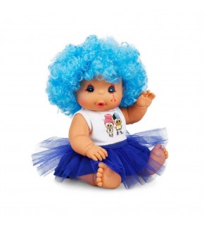 Sunman Oyuncak Afro Kıvırcık Renkli Saçlı Bebek 23 Cm 20040