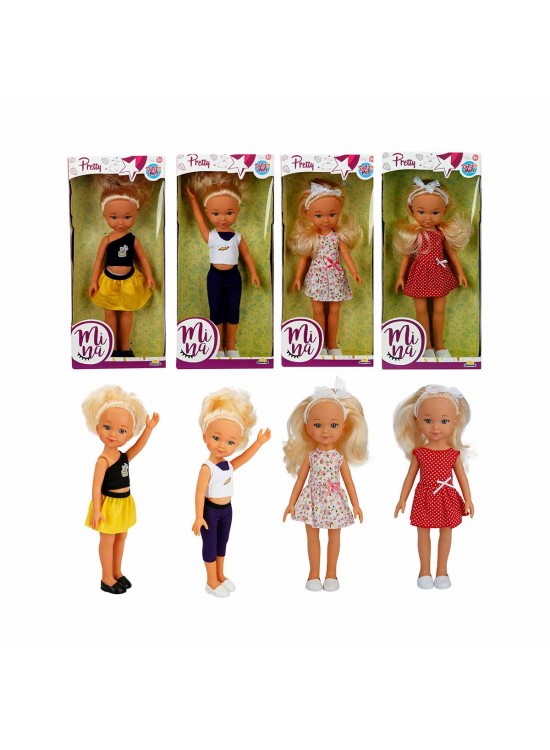 Sunman Oyuncak Pretty Mina Bebek 35 CM S02030031