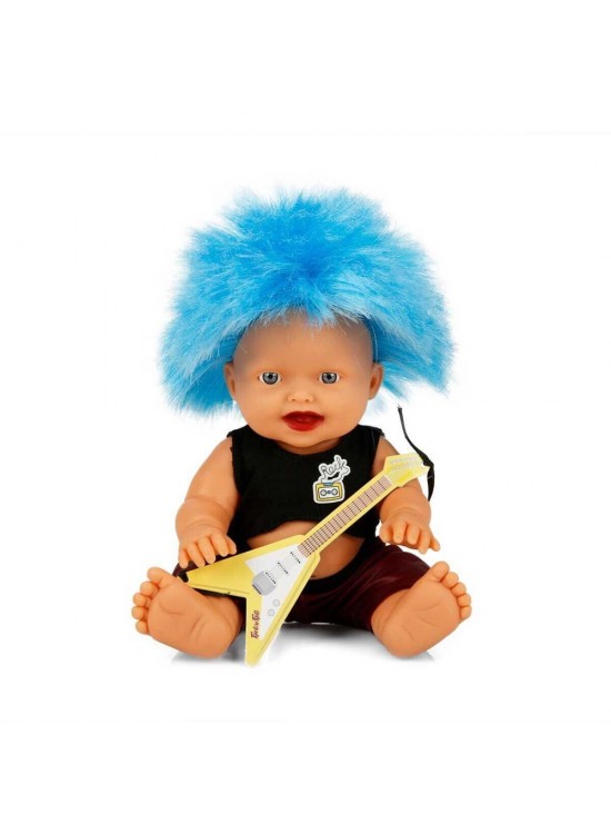 Sunman Oyuncak Punk Nil Bebek Renkli Saçlı 23 Cm 20050