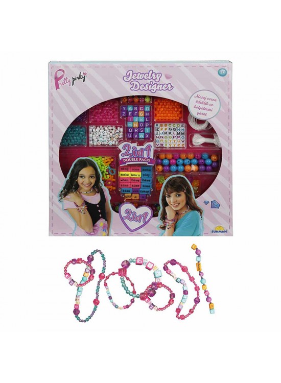 Sunman 2 In 1 Harfli Boncuk Hobi Seti S01011036 Sunman 2 In 1 Harfli Boncuk Hobi Seti S01011036