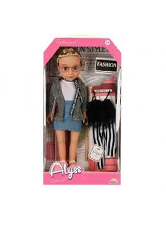 Sunman Bebek Alyss Gunluk Kıyafetlı Moda Bebek
