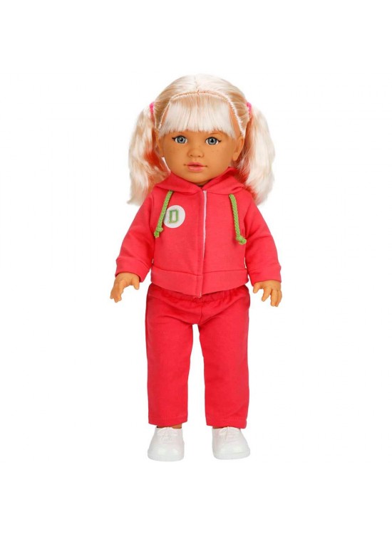 Sunman ina Sporty Bebek 45 Cm Koyu Pembe Eşofman S00040051 Sunman ina Sporty Bebek 45 Cm Koyu Pembe Eşofman S00040051