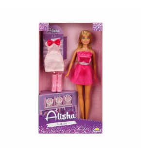 Sunman Oyuncak Bebek Alisha Gece Elbiseli 29Cm