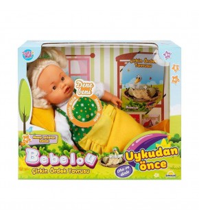 Sunman Oyuncak Bebelou Uykudan Önce Dolgu Masal Anlatan Bebek Çirkin Ördek Yavrusu 40 Cm.